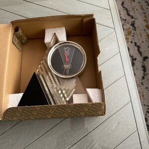 Vintage Seiko clock working pendulum art deco - very unique and rare